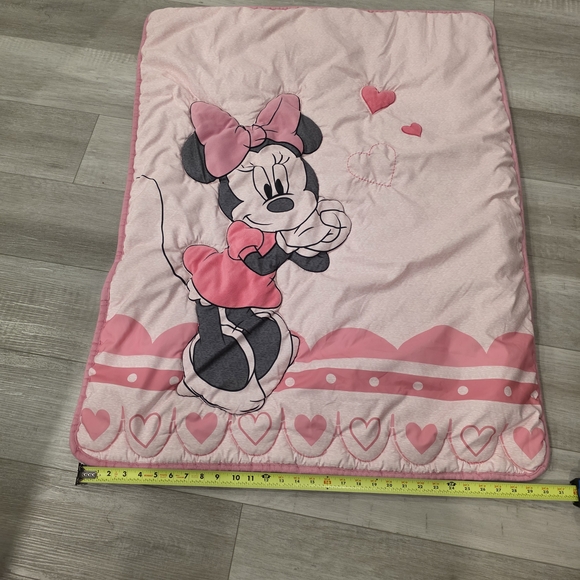 Disney Minnie Mouse Pink a Comforter - Picture 3 of 4